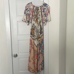 Zara floral dress medium